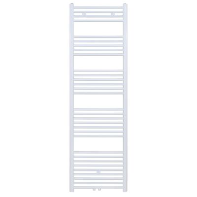 Designradiator BWS Nile Gobi 180x40cm 699W Glanzend Wit (Midden/zij-aansluiting)