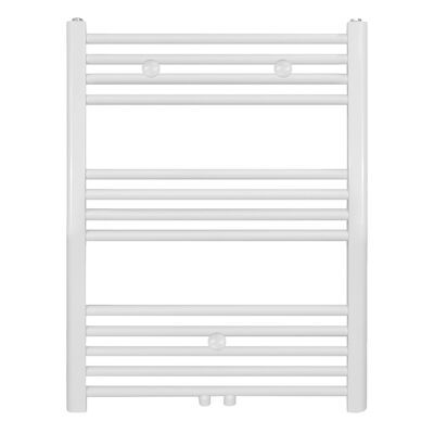 Designradiator BWS Nile Gobi 50x80cm Wit (Midden/zij-aansluiting)