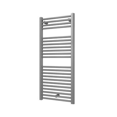 Designradiator BWS Palian met Zijaansluiting 111,1×50 cm 519 Watt Zilver Metallic