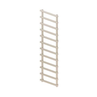Designradiator BWS Tubi Handdoekrek 175×60 cm Zij-Onderaansluiting Mat Cappuccino