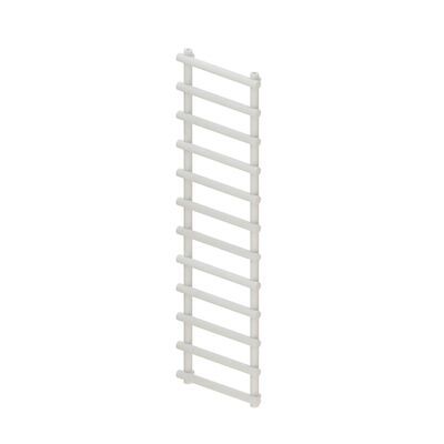 Designradiator BWS Tubi Handdoekrek 175×60 cm Zij-Onderaansluiting Mat Wit