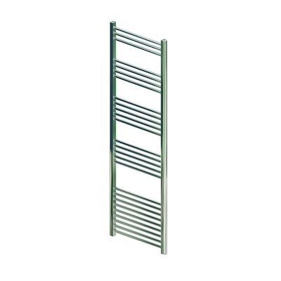 Designradiator BWS Vertico Multirail 160×50 cm Chroom Zij-Onderaansluiting