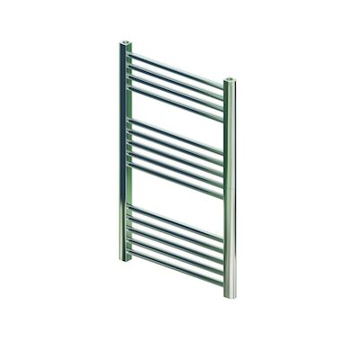 Designradiator BWS Vertico Multirail 80×40 cm Chroom Zij-Onderaansluiting