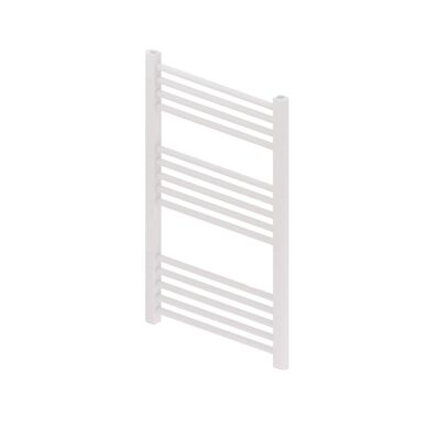 Designradiator BWS Vertico Multirail 80×60 cm Wit Zij-Onderaansluiting