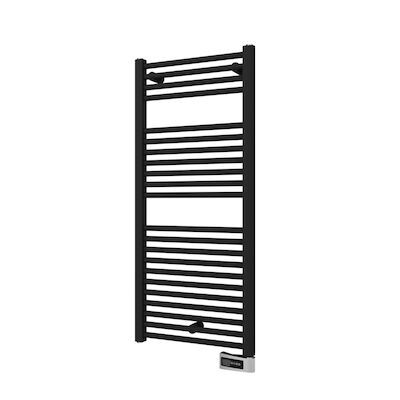 Designradiator Elektrisch BWS Palian-EL 111,1×50 cm 500 Watt Donkergrijs Structuur
