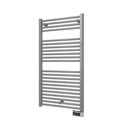 Designradiator Elektrisch BWS Palian-EL 111,1×60 cm 600 Watt Zilver Metallic