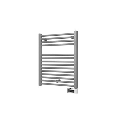 Designradiator Elektrisch BWS Palian-EL 68,8×55 cm 300 Watt Zilver Metallic