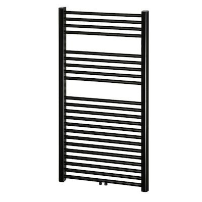 Designradiator Haceka Gobi Adoria 59×111 cm Zwart 6-Punts Aansluiting (565 Watt)