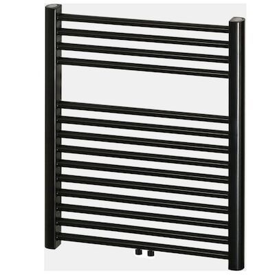 Designradiator Haceka Gobi Adoria 59×69 cm Zwart 6-Punts Aansluiting (368 Watt)