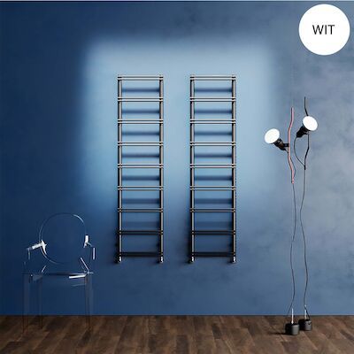 Designradiator Instamat Emma 100 Elektrisch 109,1×40 cm Incl. Wandconsole Wit