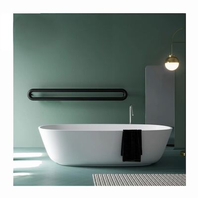 Designradiator Instamat Tubone-H 21x150x14cm Incl. Aansluitset Wit