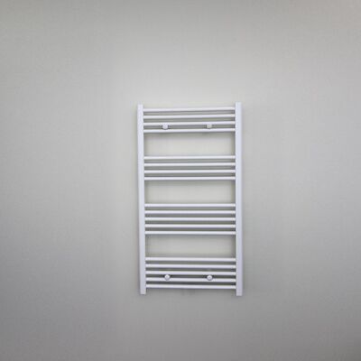 Designradiator Nile Gobi 120x60cm Wit (midden/zij-aansluiting)