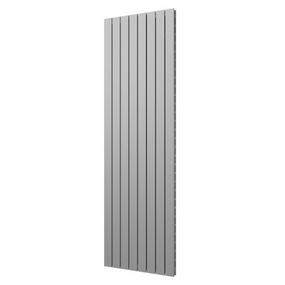 Designradiator Plieger Cavallino Retto Dubbel 1716 Watt Middenaansluiting 200×60,2 cm Pearl Grey