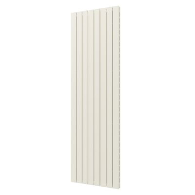 Designradiator Plieger Cavallino Retto Dubbel 1716 Watt Middenaansluiting 200×60,2 cm Wit Structuur