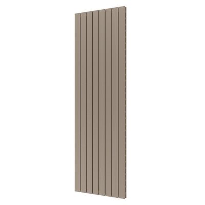 Designradiator Plieger Cavallino Retto Dubbel 1716 Watt Middenaansluiting 200×60,2 cm Zandsteen