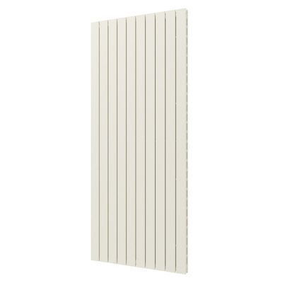 Designradiator Plieger Cavallino Retto Dubbel 1936 Watt Middenaansluiting 180×75,4 cm Wit Structuur