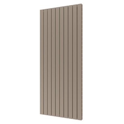 Designradiator Plieger Cavallino Retto Dubbel 1936 Watt Middenaansluiting 180×75,4 cm Zandsteen