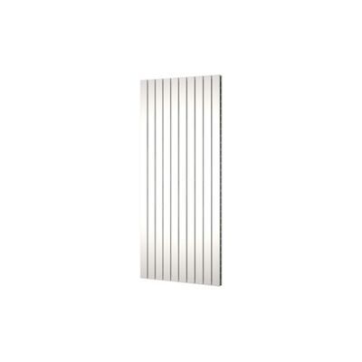 Designradiator Plieger Cavallino Retto Dubbel 2146 Watt Middenaansluiting 200×75,4 cm Wit