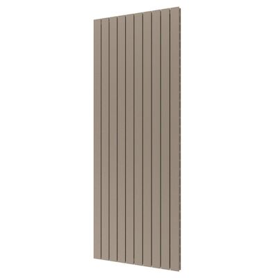 Designradiator Plieger Cavallino Retto Dubbel 2146 Watt Middenaansluiting 200×75,4 cm Zandsteen