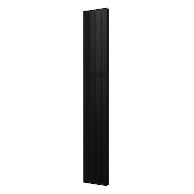 Designradiator Plieger Cavallino Retto Dubbel 905 Watt Middenaansluiting 200×29,8 cm Antraciet Metallic