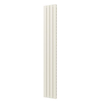 Designradiator Plieger Cavallino Retto Dubbel 905 Watt Middenaansluiting 200×29,8 cm Wit Structuur