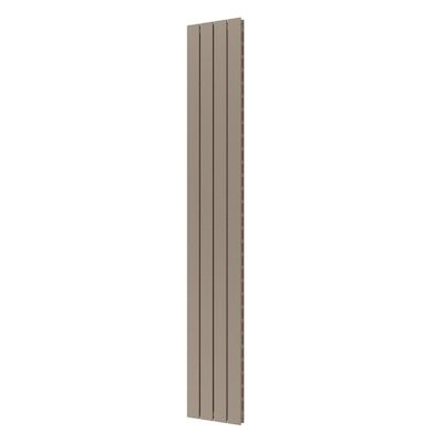 Designradiator Plieger Cavallino Retto Dubbel 905 Watt Middenaansluiting 200×29,8 cm Zandsteen