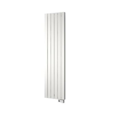 Designradiator Plieger Cavallino Retto Elektrisch 1000 Watt 180×45 cm Mat Wit
