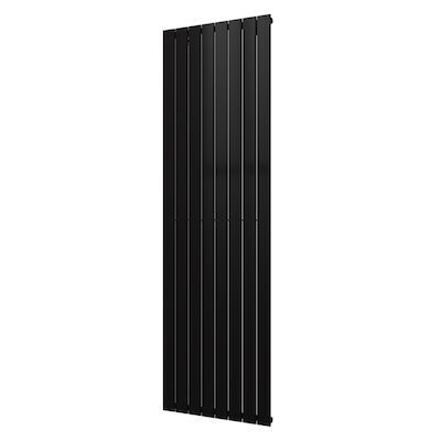 Designradiator Plieger Cavallino Retto Enkel 1332 Watt Middenaansluiting 200×60,2 cm Antraciet Metallic