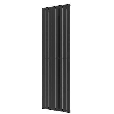 Designradiator Plieger Cavallino Retto Enkel 1332 Watt Middenaansluiting 200×60,2 cm Black Graphite