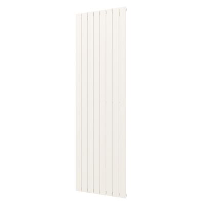 Designradiator Plieger Cavallino Retto Enkel 1332 Watt Middenaansluiting 200×60,2 cm Mat Wit