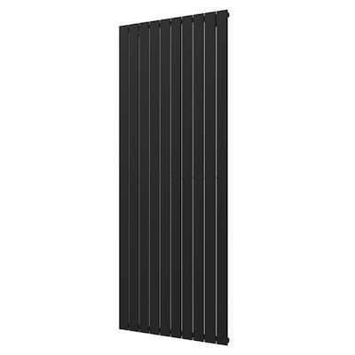 Designradiator Plieger Cavallino Retto Enkel 1666 Watt Middenaansluiting 200×75,4 cm Donkergrijs Structuur