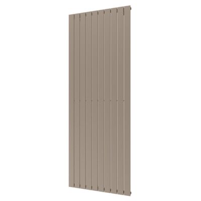 Designradiator Plieger Cavallino Retto Enkel 1666 Watt Middenaansluiting 200×75,4 cm Zandsteen