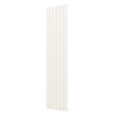 Designradiator Plieger Cavallino Retto Enkel 999 Watt Middenaansluiting 200×45 cm Mat Wit