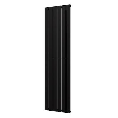 Designradiator Plieger Cavallino Retto Enkel 999 Watt Middenaansluiting 200×45 cm Mat Zwart