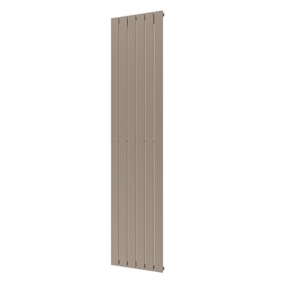 Designradiator Plieger Cavallino Retto Enkel 999 Watt Middenaansluiting 200×45 cm Zandsteen