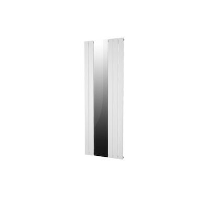 Designradiator Plieger Cavallino Retto Specchio 773 Watt Middenaansluiting 180×60,2 cm Mat Zwart
