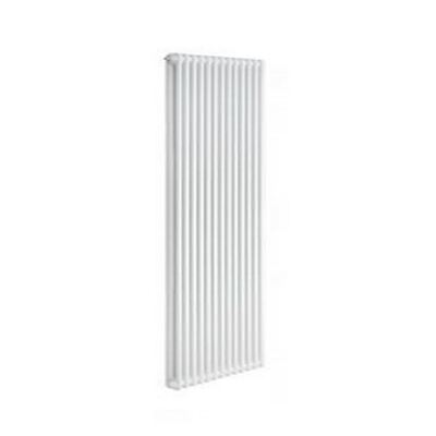 Designradiator Plieger Florence 1677 Watt Zijaansluiting 180×60 cm Wit Structuur