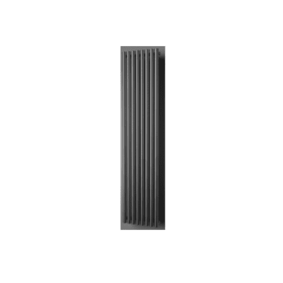 Designradiator Plieger Inox Melody 180×37 cm 861 Watt Inox-Look