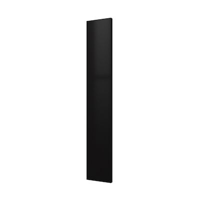 Designradiator Plieger Perugia 535 Watt Middenaansluiting 180,6×30,4 cm Antraciet Metallic