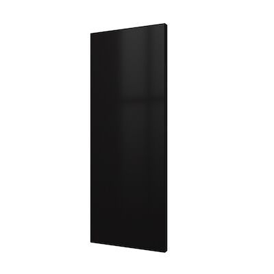 Designradiator Plieger Perugia 549 Watt Middenaansluiting 120,6×45,6 cm Antraciet Metallic