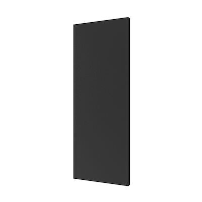 Designradiator Plieger Perugia 549 Watt Middenaansluiting 120,6×45,6 cm Black Graphite