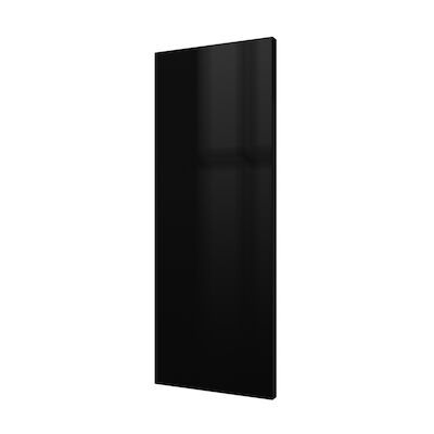 Designradiator Plieger Perugia 549 Watt Middenaansluiting 120,6×45,6 cm Zwart