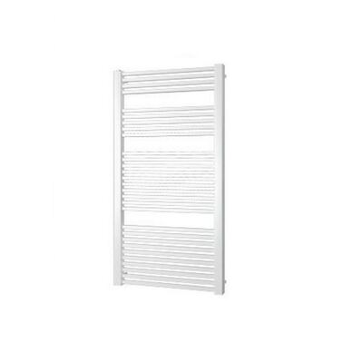 Designradiator Plieger Roma 964 Watt Zijaansluiting 175,5×60 cm Wit structuur