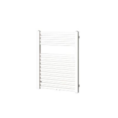 Designradiator Plieger Roma M 80,5 x 60 cm 458 Watt Middenaansluiting Wit Structuur