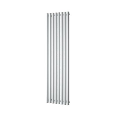 Designradiator Plieger Trento 1086 Watt Middenaansluiting 180×47 cm Zilver Metallic
