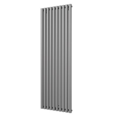 Designradiator Plieger Trento 1357 Watt Middenaansluiting 180×59 cm Pearl Grey