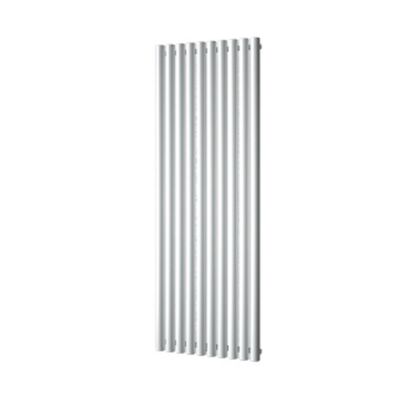 Designradiator Plieger Trento 1357 Watt Middenaansluiting 180×59 cm Wit Structuur