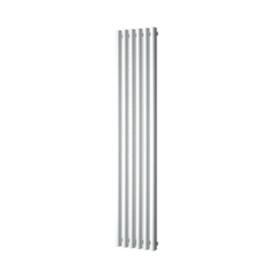 Designradiator Plieger Trento 814 Watt Middenaansluiting 180×35 cm Mat Zwart