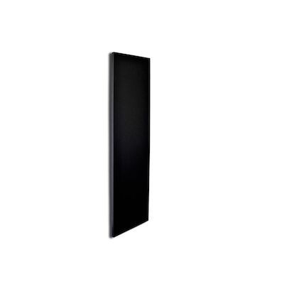 Designradiator Sanicare Denso 1800 40×180 cm Mat Zwart