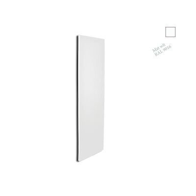 Designradiator Sanicare Denso 180×40 Mat Wit Inclusief Ophanging 948 Watt (onderzijde aansluiting)